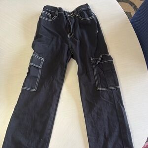 Men's Black Cargo Pants